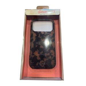 Sonix Brown Tort iPhone Case iPhone 17 Pro MagSafe Drop Test Certified